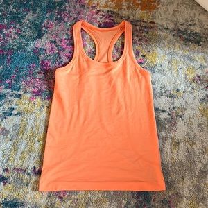Orange Soda Lululemon swiftly tank